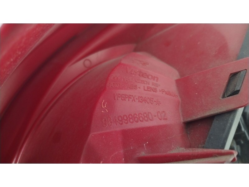 Recambio de piloto trasero izquierdo para peugeot 207/207+ (wa_, wc_) 1.6 hdi referencia OEM IAM 9649986680  