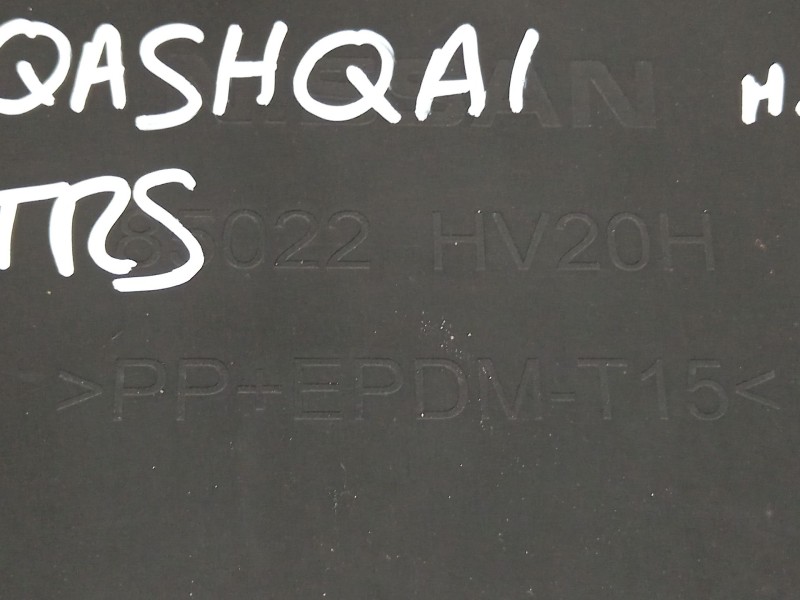 Recambio de paragolpes trasero para nissan qashqai (j11) acenta referencia OEM IAM 85022hv20h  