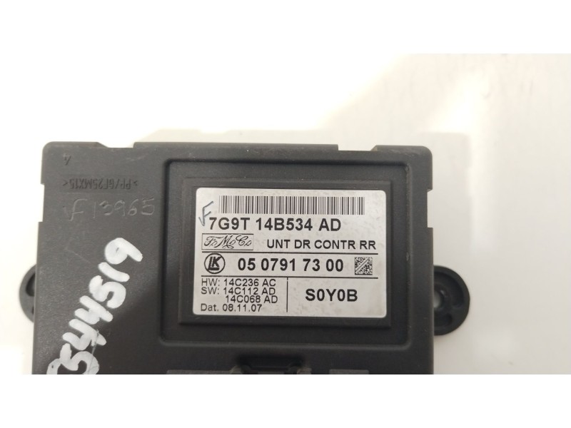 Recambio de modulo electronico para ford mondeo iv (ba7) 1.8 tdci referencia OEM IAM 7G9T14B534AD  