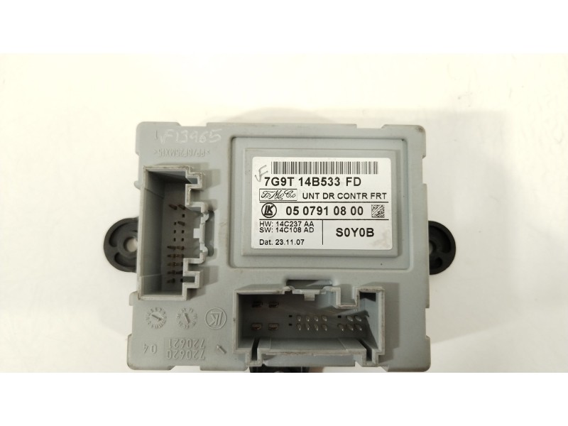 Recambio de modulo electronico para ford mondeo iv (ba7) 1.8 tdci referencia OEM IAM 7G9T14B533FD  0507910800