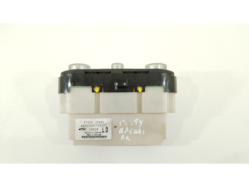 Recambio de mando climatizador para nissan qashqai i (j10, nj10) 1.5 dci referencia OEM IAM 27500JD45C  