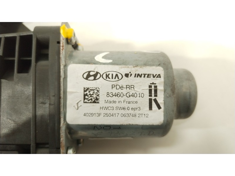 Recambio de motor elevalunas trasero derecho para hyundai i30 (pd) 1.6 crdi cat referencia OEM IAM 83460G4010  