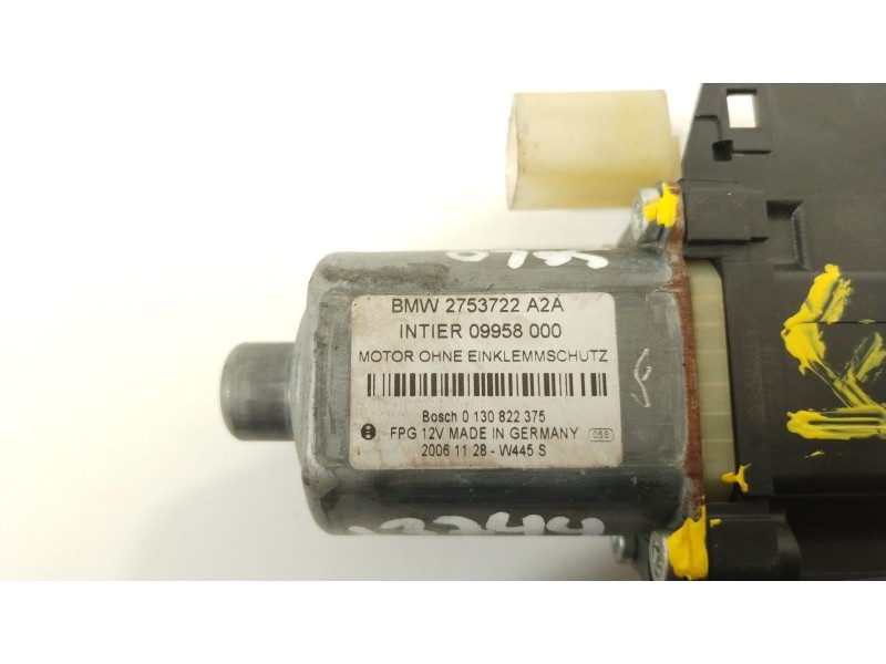 Recambio de motor elevalunas delantero derecho para mini mini (r56) cooper referencia OEM IAM 2753722A2A  0130822375