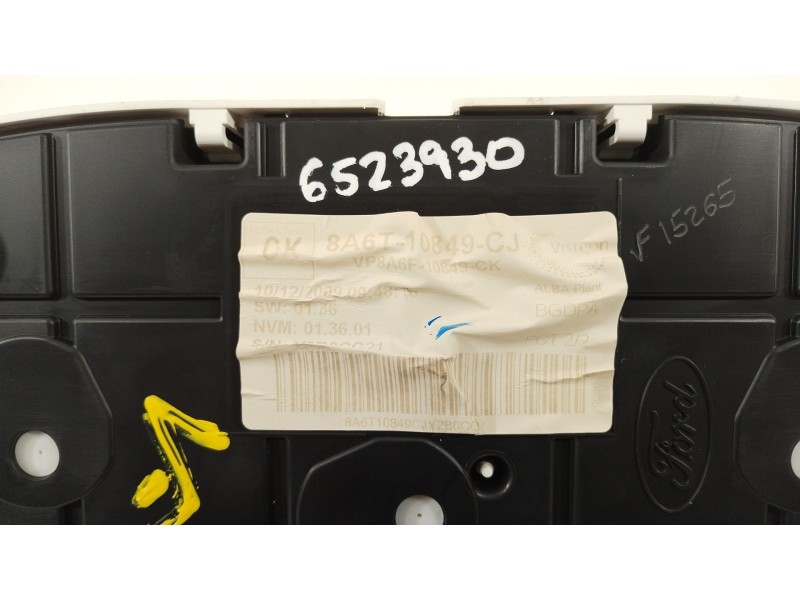 Recambio de cuadro instrumentos para ford fiesta vi (cb1, ccn) 1.6 tdci referencia OEM IAM 8A6T10849CJ  