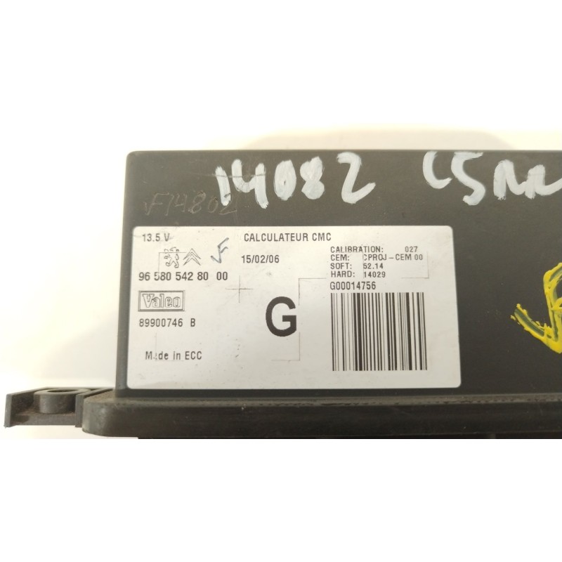 Recambio de modulo electronico para citroën c5 ii (rc_) 2.0 hdi (rcrhrh) referencia OEM IAM 9658054280  89900746B