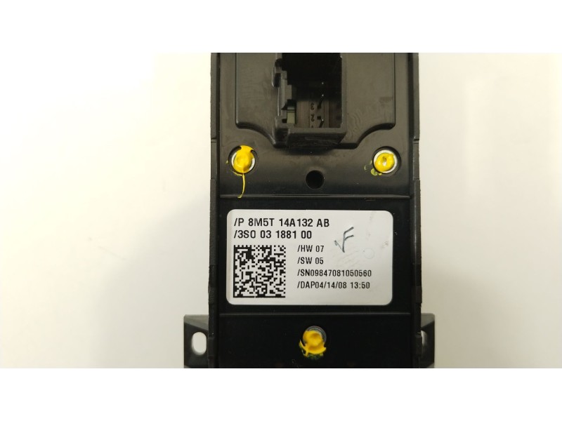 Recambio de mando elevalunas delantero izquierdo para ford kuga i 2.0 tdci 4x4 referencia OEM IAM 8M5T14A132AB  