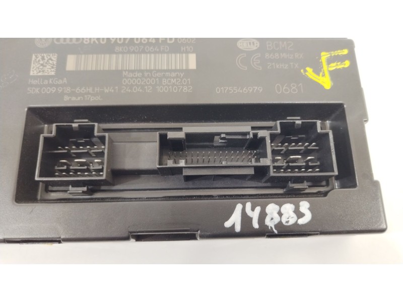 Recambio de modulo electronico para audi a4 b8 (8k2) 2.0 tdi referencia OEM IAM 8K0907064FD 0175546979 5DK009918