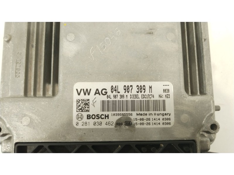 Recambio de centralita motor uce para volkswagen touran (5t1) 1.6 tdi referencia OEM IAM 04L907309M  0281030462