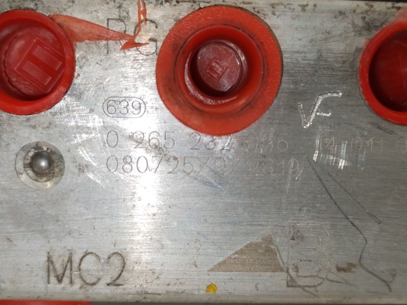 Recambio de abs para fiat scudo autobús (270_, 272_) 2.0 d multijet referencia OEM IAM 0265232065 1401109880 1607236680