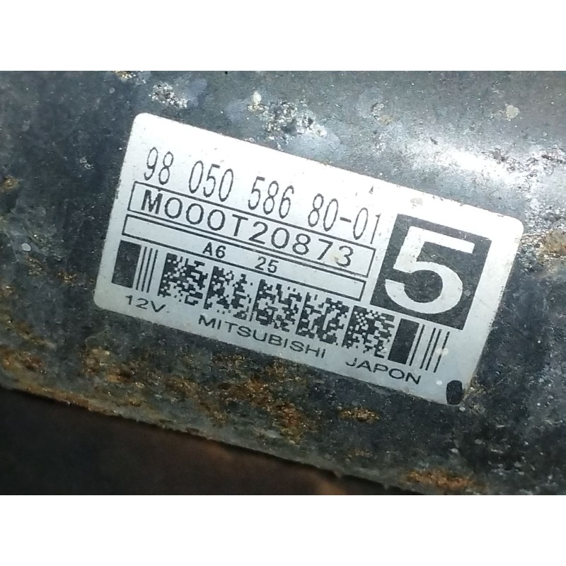 Recambio de motor arranque para peugeot 508 2.0 blue-hdi fap referencia OEM IAM 9805058680 980505868001 M000T20873