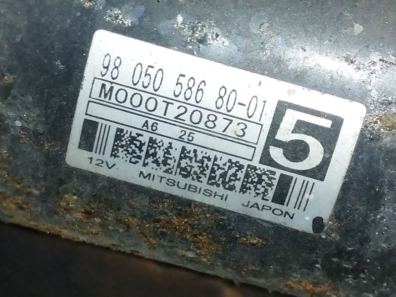 Recambio de motor arranque para peugeot 508 2.0 blue-hdi fap referencia OEM IAM 9805058680 980505868001 M000T20873