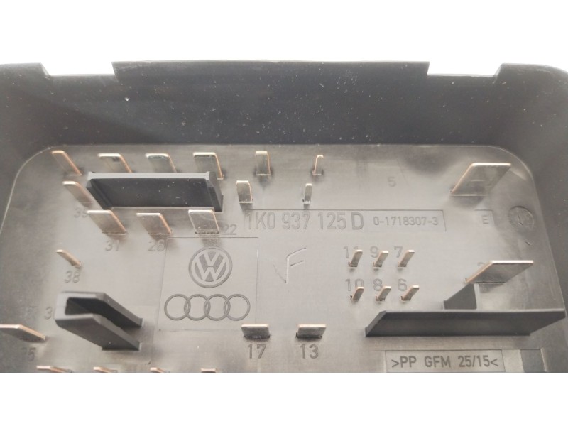 Recambio de caja reles / fusibles para audi q3 (8ub, 8ug) 2.0 tdi referencia OEM IAM 1K0937125D  