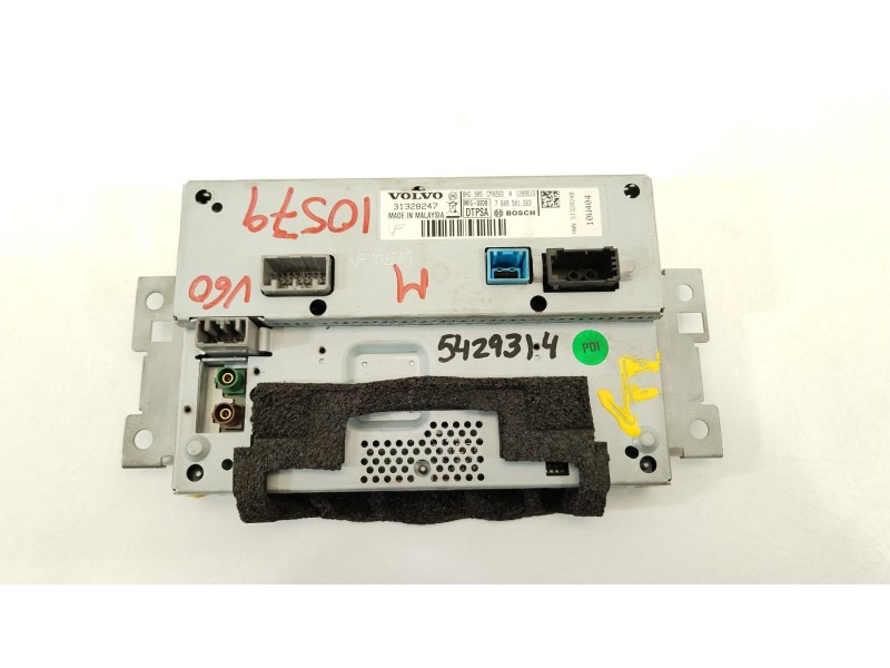 Recambio de pantalla multifuncion para volvo v60 kombi 2.4 diesel cat referencia OEM IAM 31328247  
