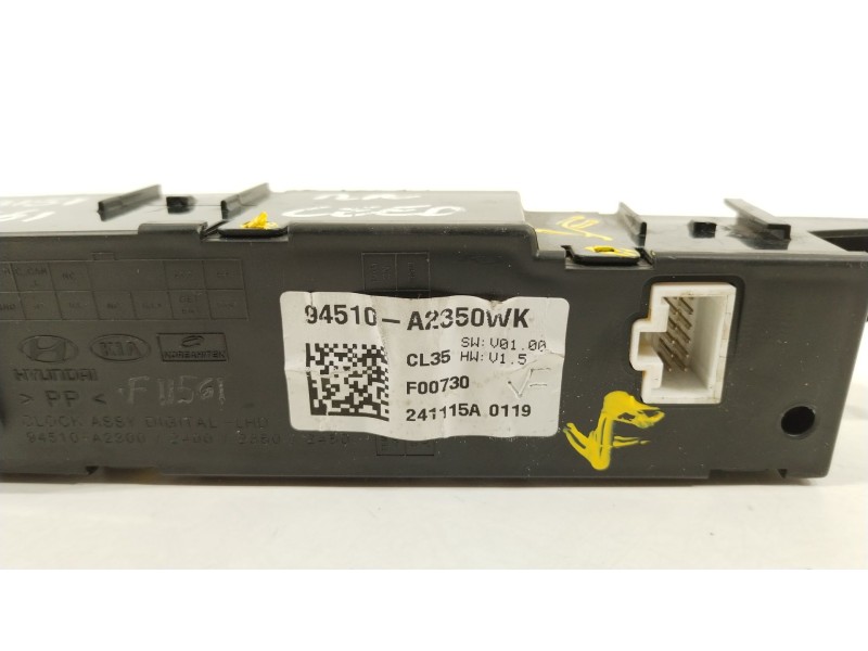 Recambio de pantalla multifuncion para kia cee´d business referencia OEM IAM 94510A2350WK  