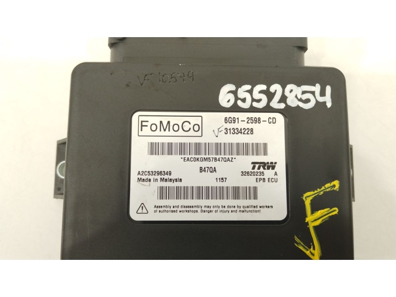 Recambio de modulo electronico para volvo v60 kombi 2.4 diesel cat referencia OEM IAM 31334228 6G912598CD A2C53296349