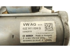 Recambio de motor arranque para seat leon st (5f8) style referencia OEM IAM 02Z911024Q 02062018 0001179514 2