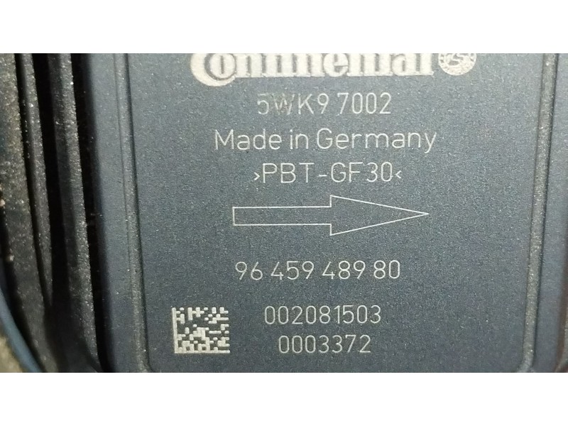 Recambio de caudalimetro para citroën c5 iii (rd_) 2.0 hdi 140 referencia OEM IAM 9645948980 8200280060E 5WK97002