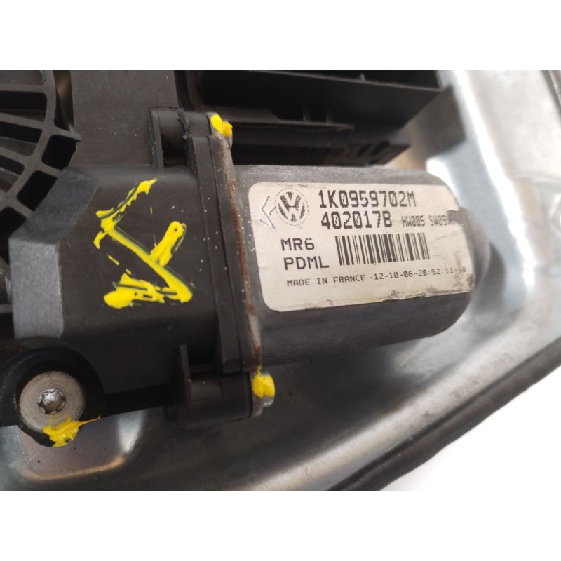 Recambio de elevalunas delantero derecho para volkswagen golf v (1k1) 1.9 tdi referencia OEM IAM 1K4837462A 1K0959792J 1K0959702