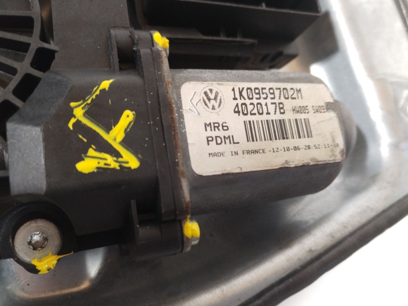 Recambio de elevalunas delantero derecho para volkswagen golf v (1k1) 1.9 tdi referencia OEM IAM 1K4837462A 1K0959792J 1K0959702