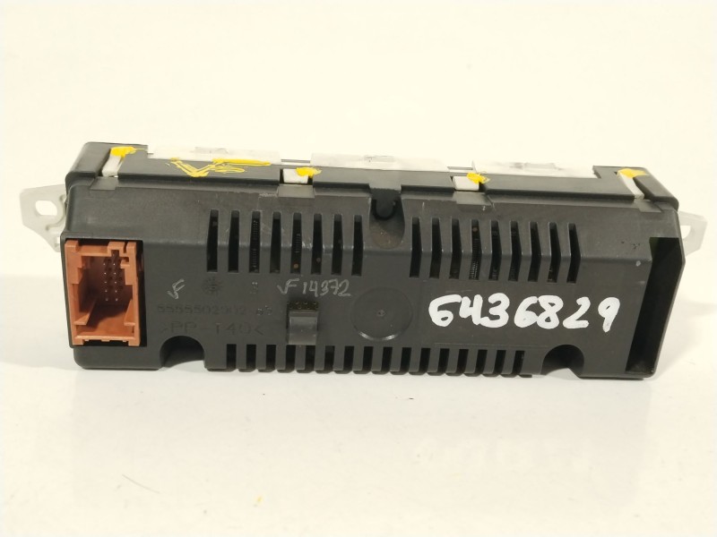 Recambio de pantalla multifuncion para peugeot partner tepee 1.6 hdi referencia OEM IAM 9822637880  5555502902