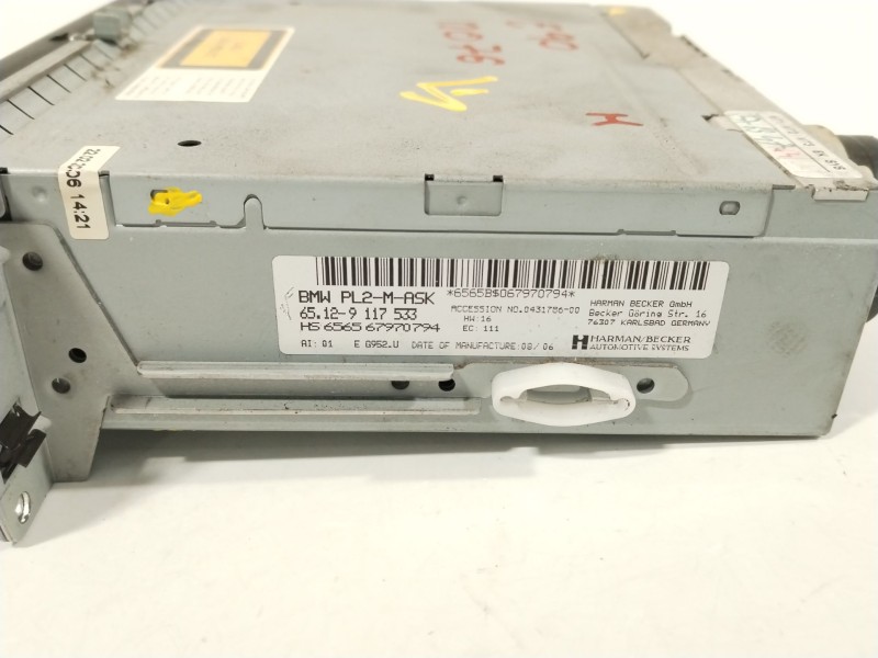 Recambio de sistema navegacion gps para bmw serie 3 berlina (e90) 320d referencia OEM IAM 65129117533  