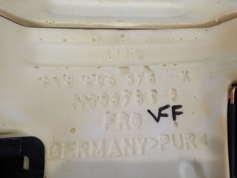 Recambio de asientos traseros para audi a5 sportback (8ta) 2.0 tdi referencia OEM IAM 8T8885375  