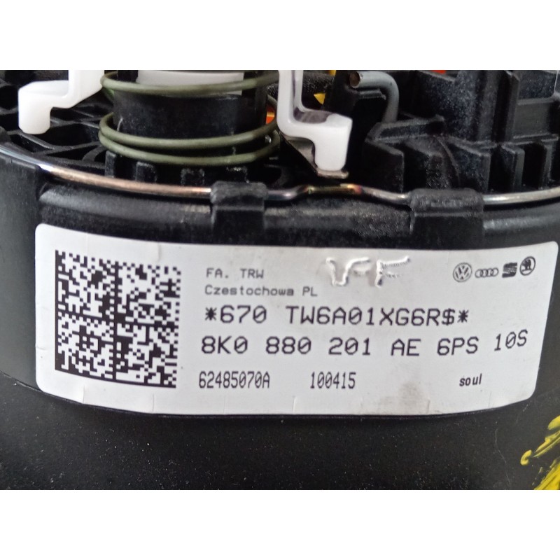 Recambio de kit airbag para audi a5 sportback (8ta) 2.0 tdi referencia OEM IAM 8T1857069 8K0880201AE 8K0959655