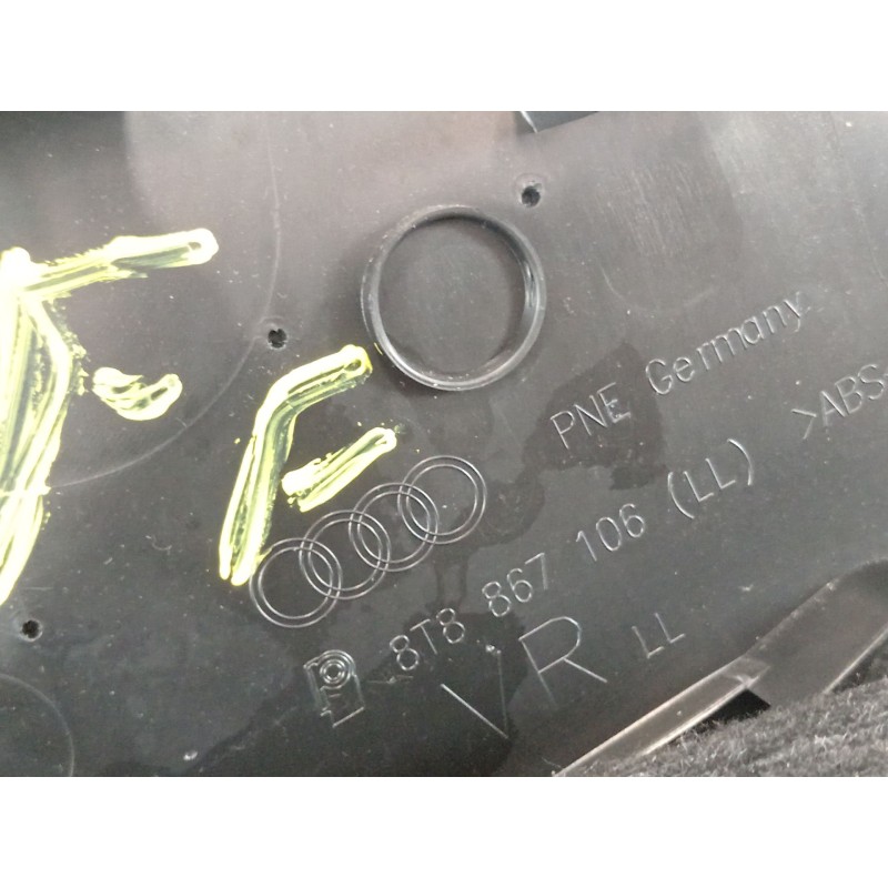 Recambio de guarnecido puerta delantera derecha para audi a5 sportback (8ta) 2.0 tdi referencia OEM IAM 8T8867106  