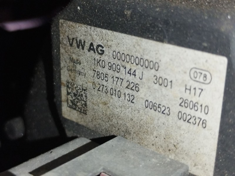 Recambio de cremallera direccion para seat leon (1p1) 1.6 tdi referencia OEM IAM 1K1423051ED  1K0909144J