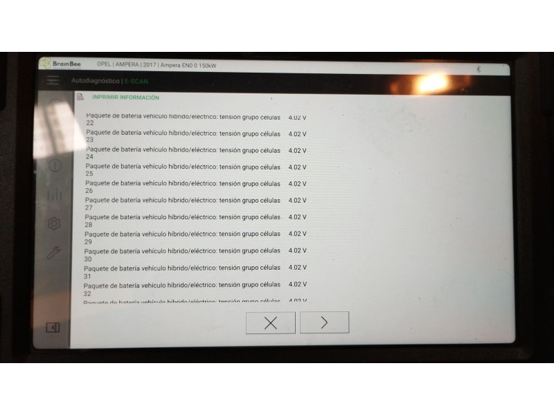 Recambio de bateria para opel ampera (r12) ev 150 referencia OEM IAM   