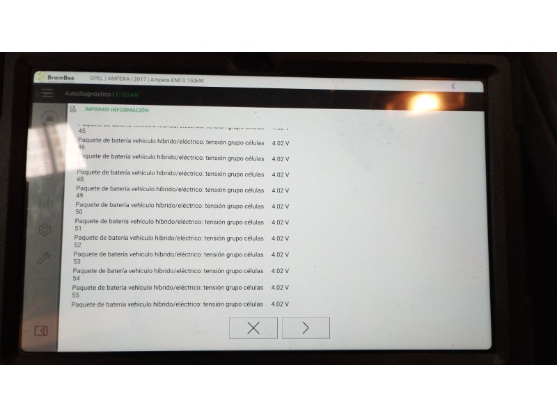 Recambio de bateria para opel ampera (r12) ev 150 referencia OEM IAM   