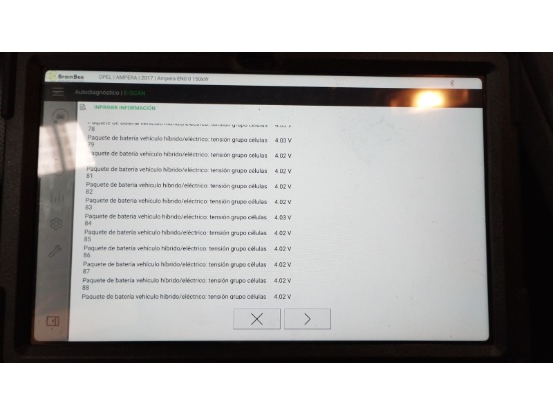 Recambio de bateria para opel ampera (r12) ev 150 referencia OEM IAM   