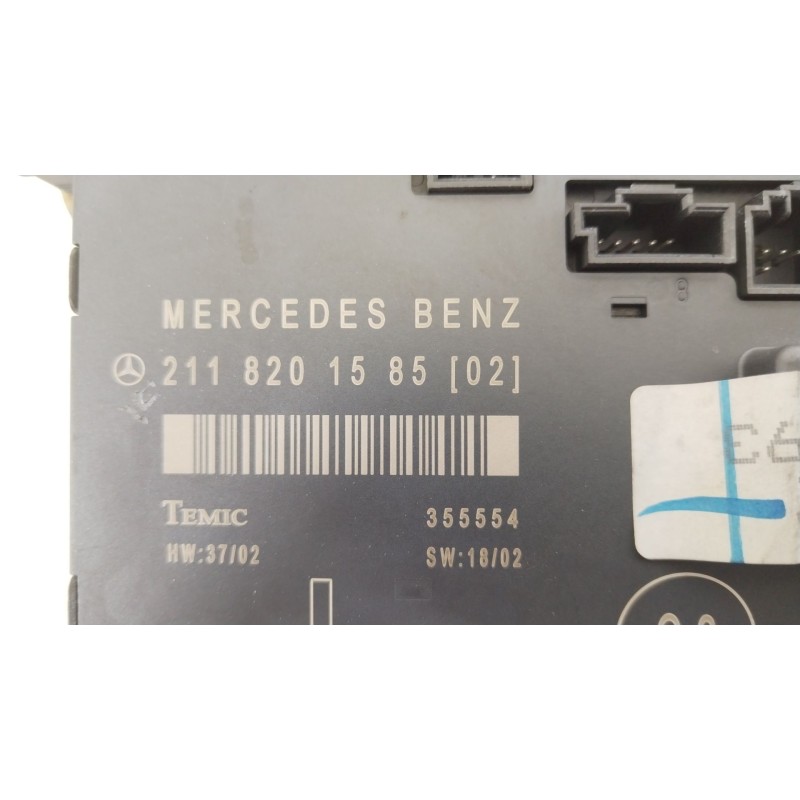 Recambio de modulo electronico para mercedes-benz clase e (w211) e 320 cdi (211.026) referencia OEM IAM 2118201585  355554