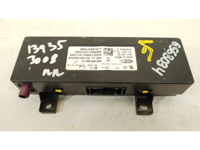 Recambio de modulo electronico para peugeot 3008 monospace (0u_) 2.0 hdi hybrid4 referencia OEM IAM 9801862480 LZL06Z76M 5035511