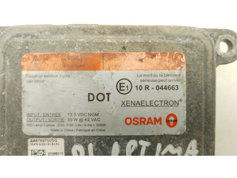 Recambio de centralita faros xenon para kia optima concept referencia OEM IAM AA6789700DG  10R044663