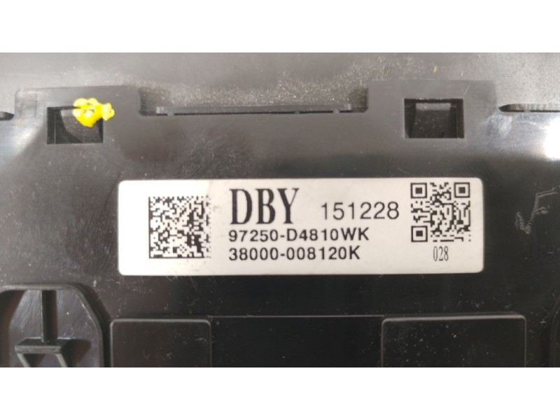 Recambio de mando climatizador para kia optima concept referencia OEM IAM 97250D4810WK  38000008120K