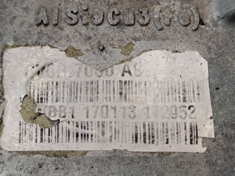 Recambio de caja cambios para ford kuga (cbs) titanium referencia OEM IAM CV6R7000AG  AWBB1170113