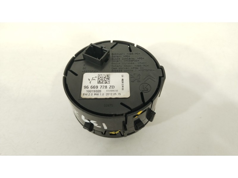 Recambio de mando multifuncion para peugeot 3008 monospace (0u_) 2.0 hdi hybrid4 referencia OEM IAM 96669728ZD  