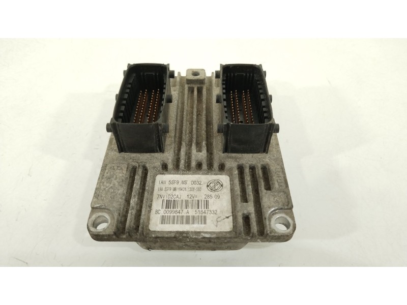 Recambio de centralita motor uce para fiat 500 (312_) 1.2 (312axa1a) referencia OEM IAM 51847332  7NVID2CAJ