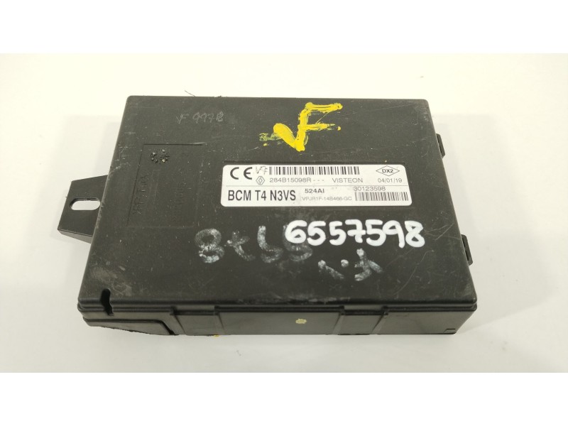 Recambio de modulo electronico para dacia duster ii sl 2019 referencia OEM IAM 284B15098R 30123598 BCMT4N3VS