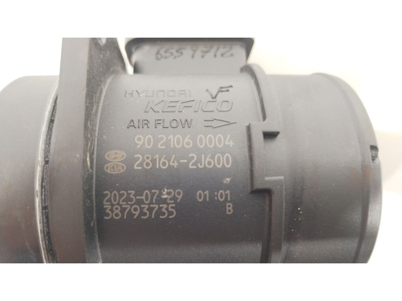 Recambio de caudalimetro para hyundai kona (os, ose, osi) 1.0 t-gdi hybrid 48v referencia OEM IAM 281642J600  
