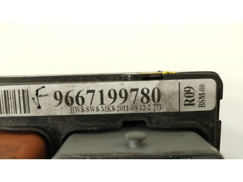 Recambio de caja reles / fusibles para peugeot 207/207+ (wa_, wc_) 1.6 hdi referencia OEM IAM 9667199780  BSM00R09