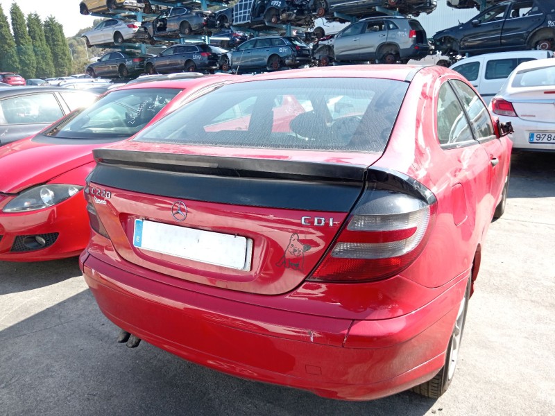 mercedes-benz clase c coupé (cl203) del año 2002