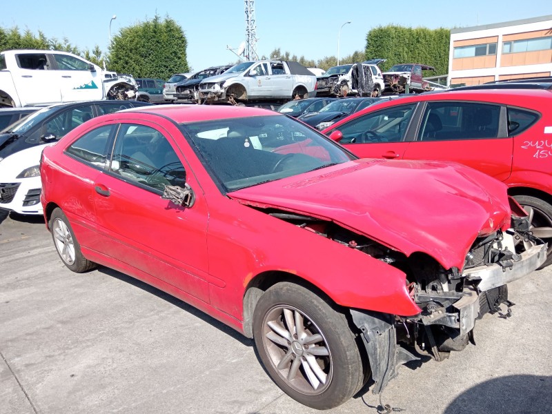 mercedes-benz clase c coupé (cl203) del año 2002