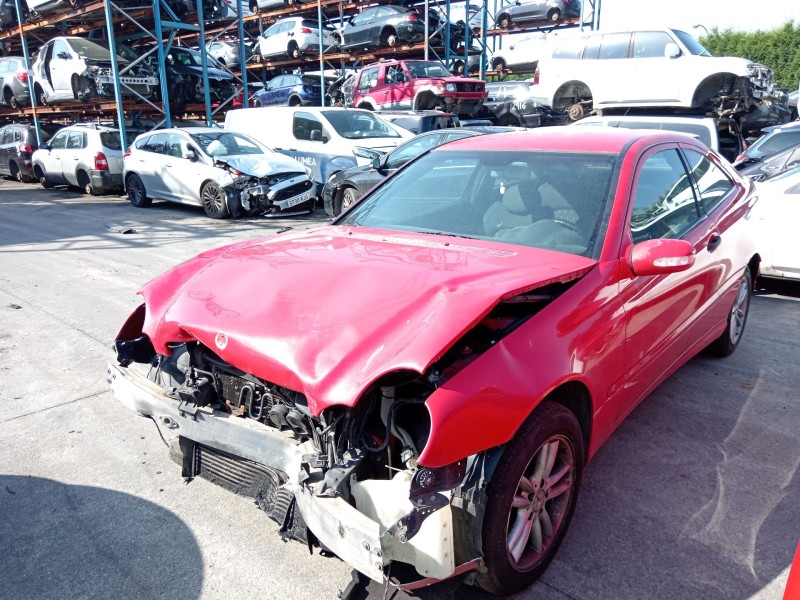 mercedes-benz clase c coupé (cl203) del año 2002