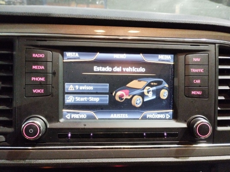 Recambio de pantalla multifuncion para seat leon (5f1) 2.0 tdi referencia OEM IAM 5F0919603A  AAH45000