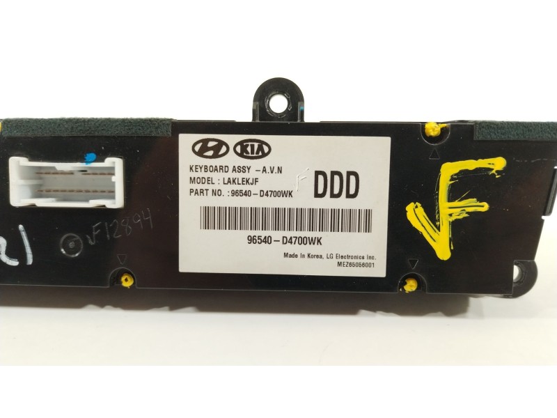Recambio de mando multifuncion para kia optima concept referencia OEM IAM 96540D4700WK  LAKLEKJF