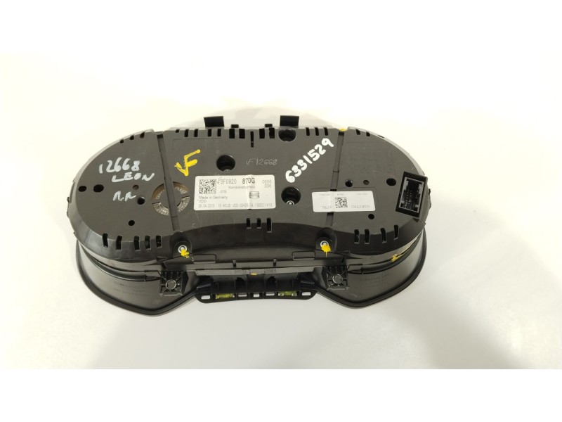 Recambio de cuadro instrumentos para seat leon (5f1) 2.0 tdi referencia OEM IAM 5F0920870G  A2C53427456AR