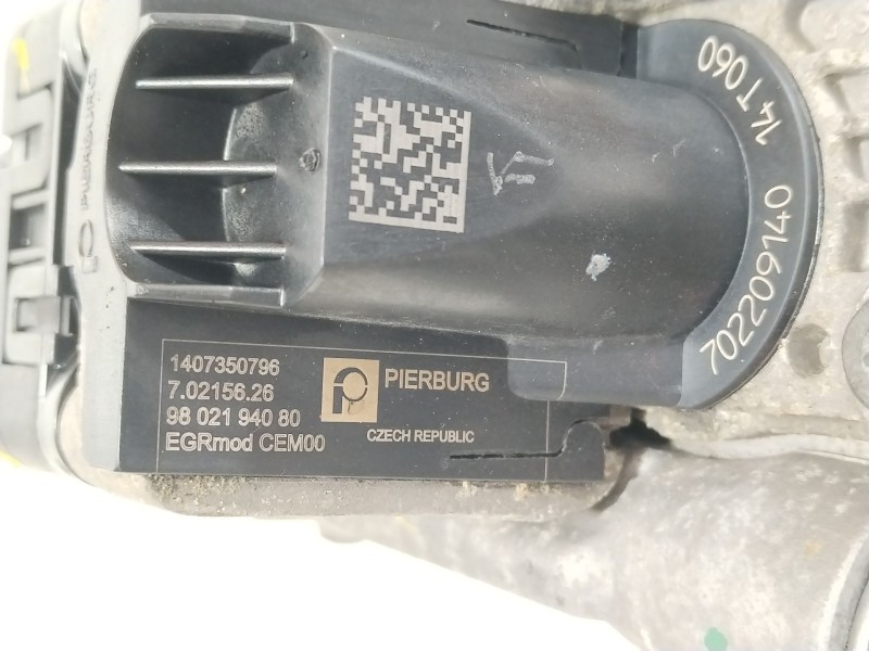 Recambio de valvula egr para ford fiesta (ccn) trend referencia OEM IAM 9802194080  50563908