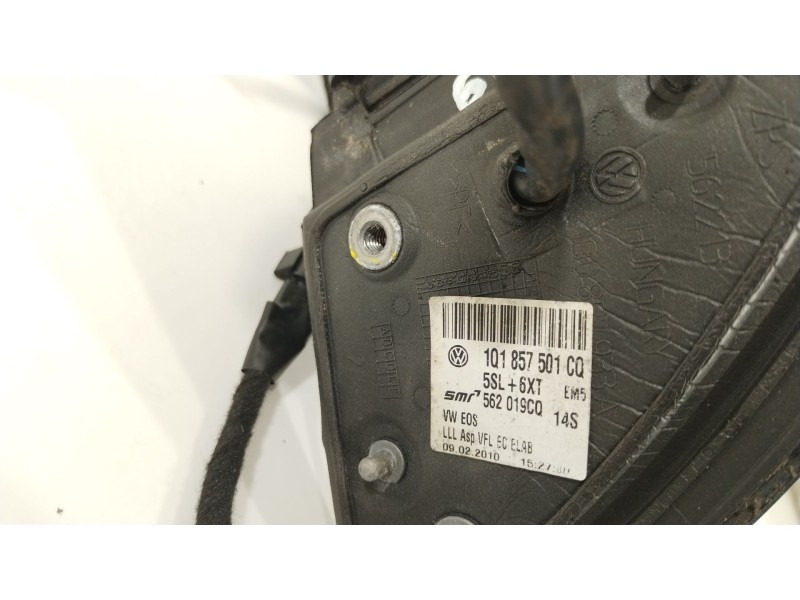 Recambio de retrovisor izquierdo para volkswagen eos (1f8) basis referencia OEM IAM 1Q1857501CQ  562019CQ
